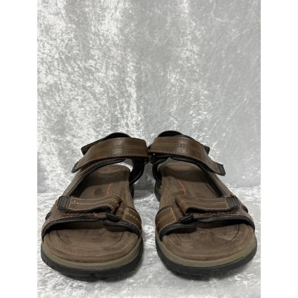 Ozark Trail Mens River Sport Hiking Sandals Memory Foam Adjustable Straps Sz-9